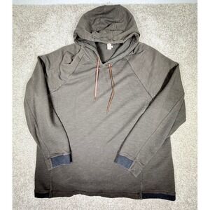 Carbon 2 Cobalt Men's brown Cotton Blend Hoodie Pullover XL